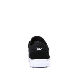 Tenis Supra HAMMER RUN Hombre Negras/Blancas (MX-84214)